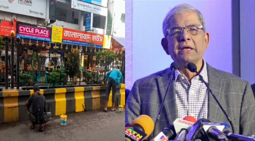 রাষ্ট্রপতির সফর ঘিরে পরিচ্ছন্নতা-সৌন্দর্যবর্ধনে ব্যস্ত সিলেট